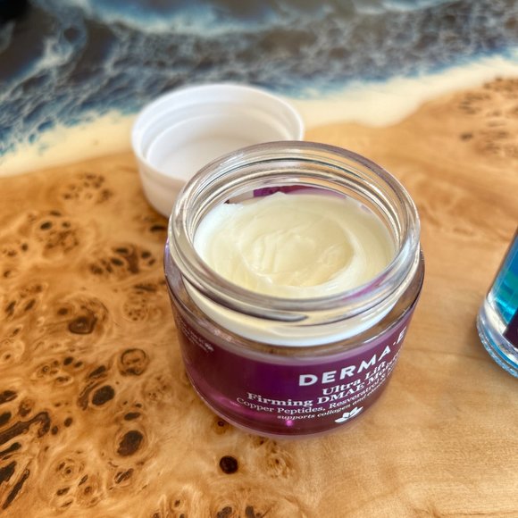 Used 1 time - Like New - DERMA-E Ultra Lift Firming DMAE Serum & Moisturizer Duo - Picture 4 of 7